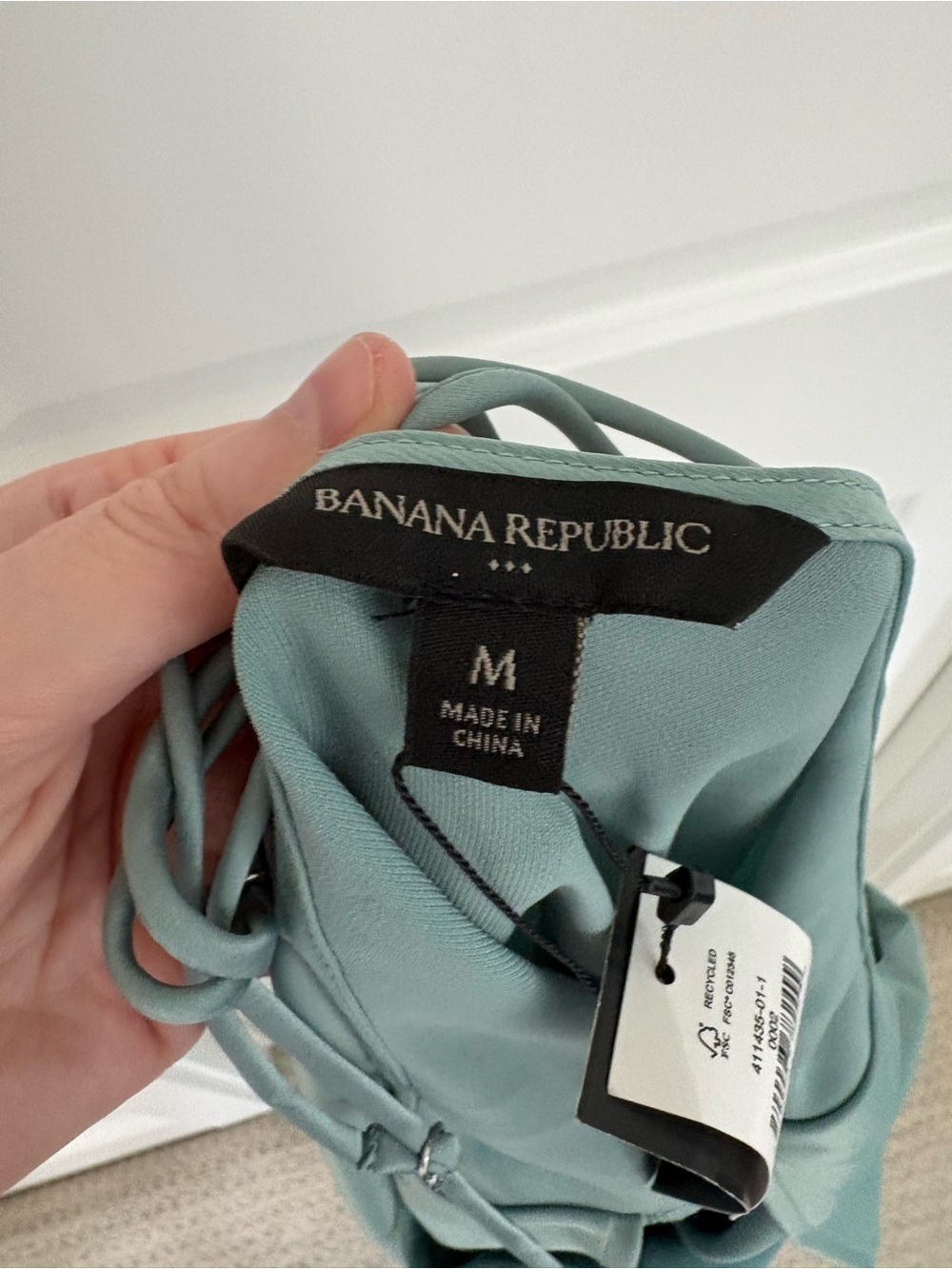 NWT Banana Republic Valley Satin Slip Midi Dress M - Picture 8 of 9